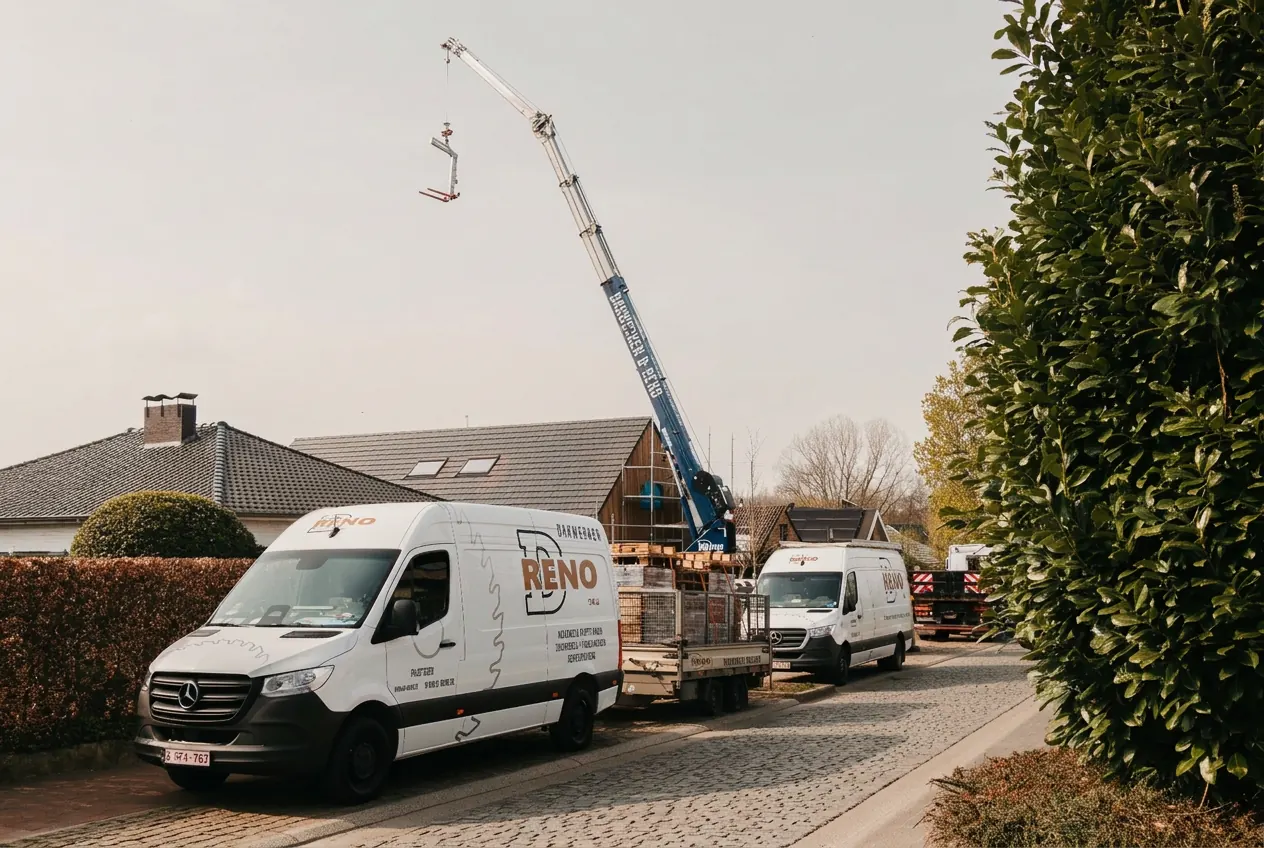 D-RENO ploeg arriveert op de werf - voorbereiding en organisatie als basis van kwaliteit